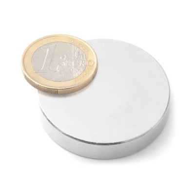 Magnet neodymový okrúhly priemer 40mm výška 8mm sila 20kg