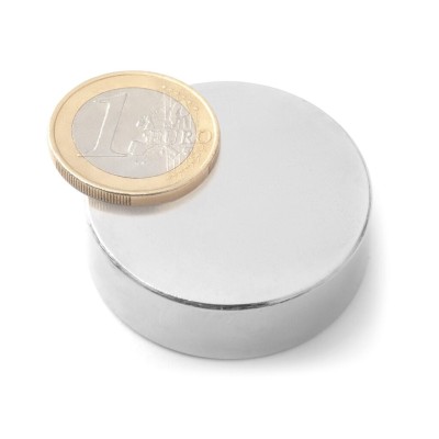 Magnet neodymový okrúhly priemer 38mm výška 12mm sila 27kg