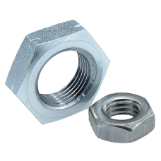 Matica nízka M10x1,00 DIN439B Zn