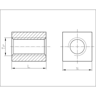 Matica Tr20x4 Bronz 4 hranná