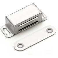 Sklapka magnetická na dvierka nerezová 47×16×12mm sila 10kg Sklapka magnetická na dvierka nerezová 47×16×12mm sila 10kg