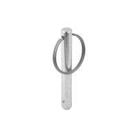 Poistný kolík s krúžkom 6x40mm oceľ/nerez A4 - typ A Poistný kolík s krúžkom 6x40mm oceľ/nerez A4 - typ A