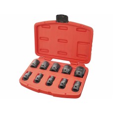 Sada rázových nástrčných kľúčov 1/2 9-27mm 10-dielna Extol Premium