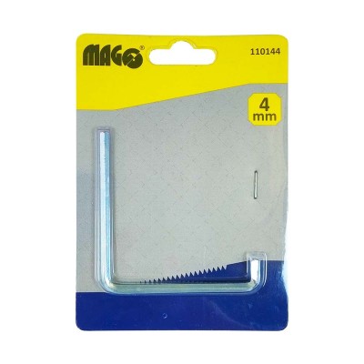 Imbusový kľúč na plastové okná a dvere 4mm Magg