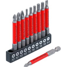 Sada bitov magnetické protišmykové 70mm 10-dielna BGS
