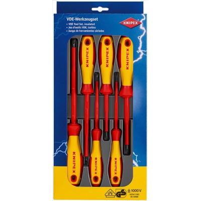 Sada skrutkovačov pre elektrikárov 6-dielna VDE0020 12 V01 Knipex