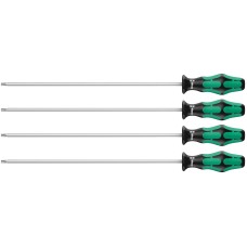Sada skrutkovačov extra dlhé TX20-25-27-30 300mm TORX 367/4 4-dielna Wiha