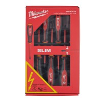 Sada skrutkovačov VDE SLIM 7-dielna 1000V Tri-lobe Milwaukee