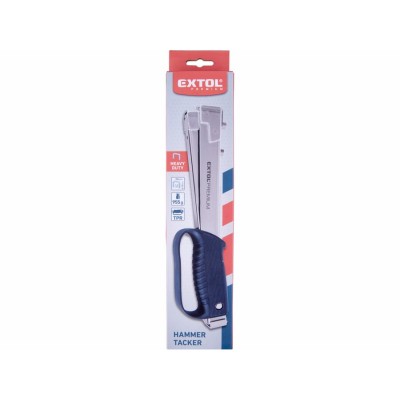Kladivo sponkovacie dĺžka spony 6-10mm hrúbka spony 1,2mm Extol Premium