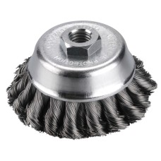 Kartáč hrnčekový 80mm vrkočový dvojradový EXTOL 17009
