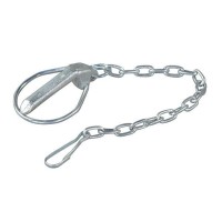 Poistný kolík s retiazkou 11x50mm Zn Poistný kolík s retiazkou 11x50mm Zn