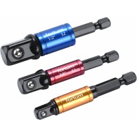 Sada adaptérov 1/4-3/8-1/2 3ks Fortum Sada adaptérov 1/4-3/8-1/2 3ks Fortum