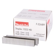 Spony do sponkovačky 22x10mm 5000ks Makita