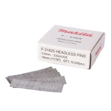 Spony do sponkovačky klince pinky 18mm 10000ks Makita F-31825