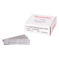 Spony do sponkovačky klince pinky 25mm 10000ks Makita F-31838 Spony do sponkovačky klince pinky 25mm 10000ks Makita F-31838