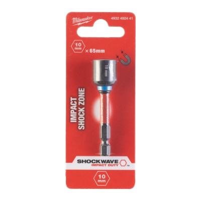 Nástavec magnetický 6 hranný 10x65mm SHOCKWAVE Milwaukee