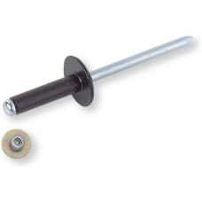 Trhací nit 4,8x21 Al/St RAL9005 čierny veľká hlava 14mm Trhací nit 4,8x21 Al/St RAL9005 čierny veľká hlava 14mm