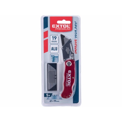 Nôž univerzálny zatvárací s poistkou 150mm Extol Premium