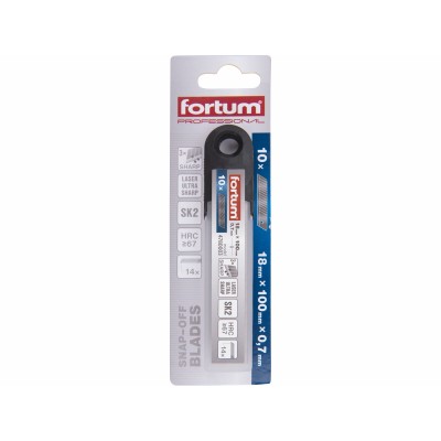 Brity do olamovacieho noža 18mm 14 segmentov Fortum