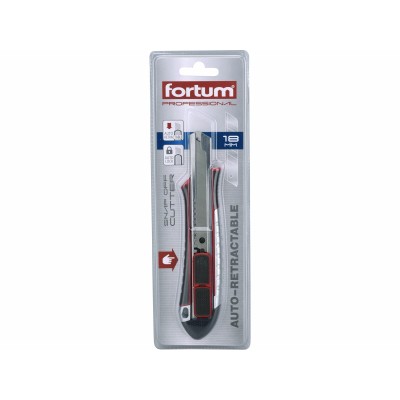 Olamovací nôž s automatickým zasúvaním 18mm Fortum