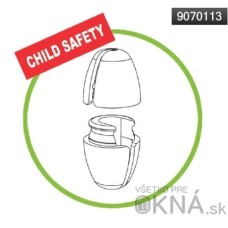 Spojka guličkovej retiazky CHILD SAFETY 3ks