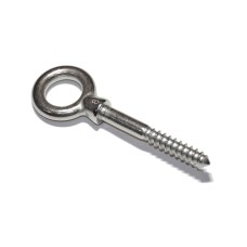 Oko s vrutom a límcom 10x80mm nerez A2 Oko s vrutom a límcom 10x80mm nerez A2