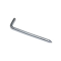 Skoba zatĺkacia gulatá 80x4,5mm Zn