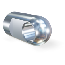 Koncovka s okom 8mm nerezová M8x16mm Inox A2