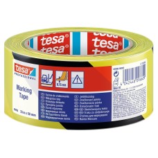 Páska výstražná nalepovacia žlto čierna 50mmx33m Tesa