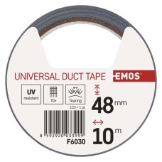 Páska univerzálna strieborná Duct Tape 48mm 10m F6030 Emos