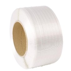 Páska polyesterová textilná PES 19mm 600m biela páskovacia