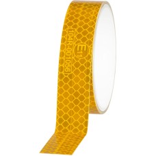 Páska lepiaca reflexná žltá 25mm 2m STRENDPRO