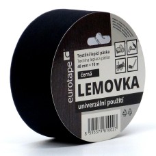 Páska textilná lemovacia 48mm 10m čierna