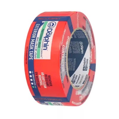 Páska maskovacia 50m 48mm UV na omietky červená Blue Dolphin