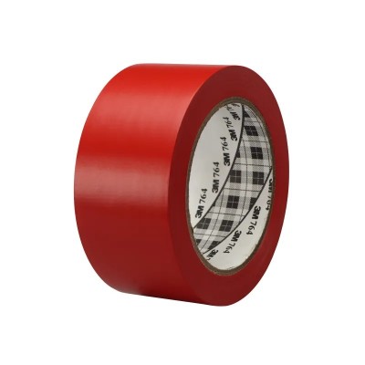 Páska vinylová na podlahy a drsné povrchy červená 50mm 33m 764I 3M