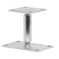 Kotviaca pätka 100x100 s maticou výškovo nastaviteľná 140-180mm Zn Kotviaca pätka 100x100 s maticou výškovo nastaviteľná 140-180mm Zn
