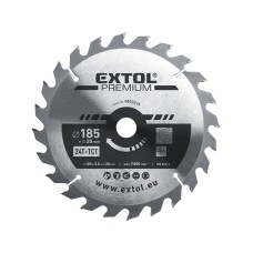 Pílový kotúč na drevo 185mm 24 zubov Extol Premium Pílový kotúč na drevo 185mm 24 zubov Extol Premium