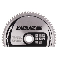 Kotúč pílový na drevo s jemným rezom 60-zubový 260x30mm Makita B-09020