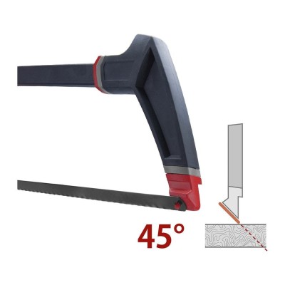 Pílka na kov pogumovaná rukoväť 300mm Fortum