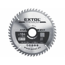 Pílový kotúč na drevo 184x3x30mm 50 zubov Extol Premium