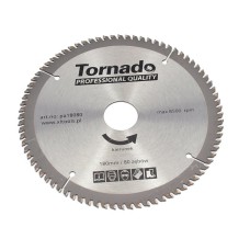 Pílový kotúč na hliník 180x30mm 80 zubov Tornado Pílový kotúč na hliník 180x30mm 80 zubov Tornado