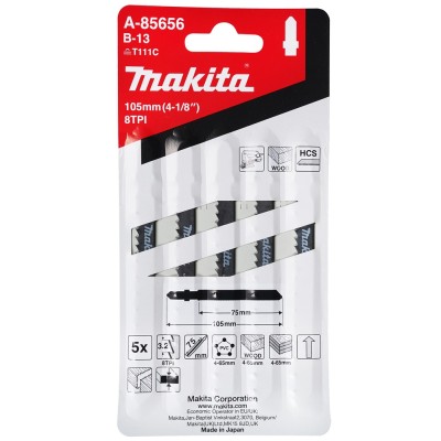 List pílový do priamočiarej píly na drevo B-13 Makita