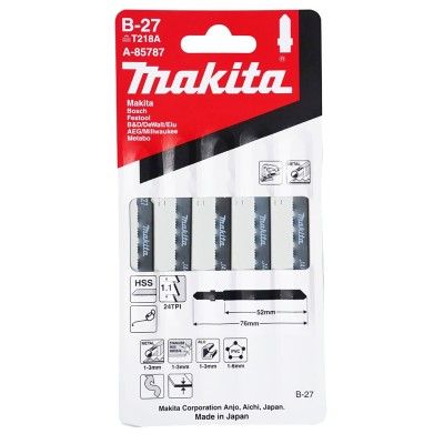 List pílový do priamočiarej píly na kov, drevo B-27 Makita