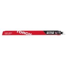 List pílový do priamočiarej píly s tvrdokovom na pílenie hrubostenného železa 300mm TORCH NITRUS CARBIDE Milwaukee