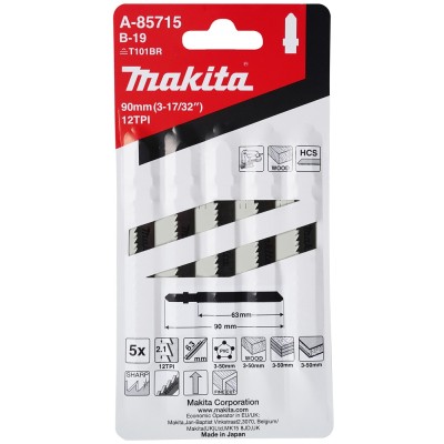 List pílový na drevo do priamočiarej pílky B-19 Makita