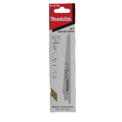 List pílový do chvostovej píly na drevo 152mm Makita B-16798