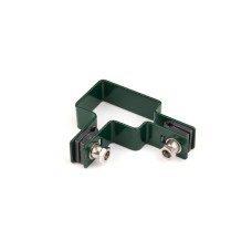 Príchytka panelu na stĺp 60x40mm/4mm/rohová/Zn+PVC6005