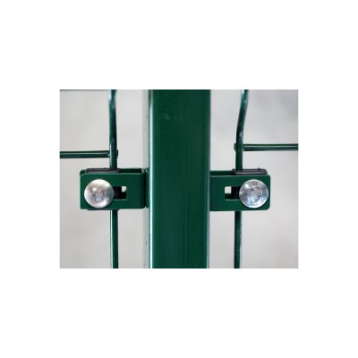 Príchytka  U43 na panel /4mm/ Zn+PCV6005 / kompletná