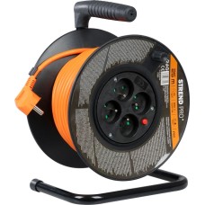 Bubon predlžovací 4 zásuvky 25m 3x1,5mm DG-FB04 StrendPro