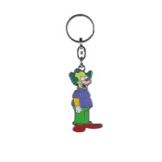 Prívesok na kľúče kovový Šáša Krusty Simpsonovci B109 Prívesok na kľúče kovový Šáša Krusty Simpsonovci B109